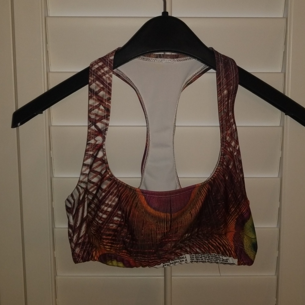 Red Tiger Yoga Bra